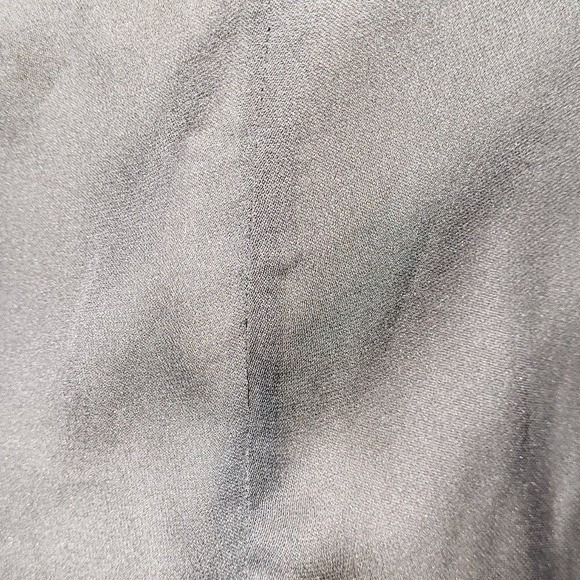 Giorgio Armani Charcoal Gray Silk Scoop Neck Short Shell Tank Camisole 42 / 8 - Picture 7 of 7